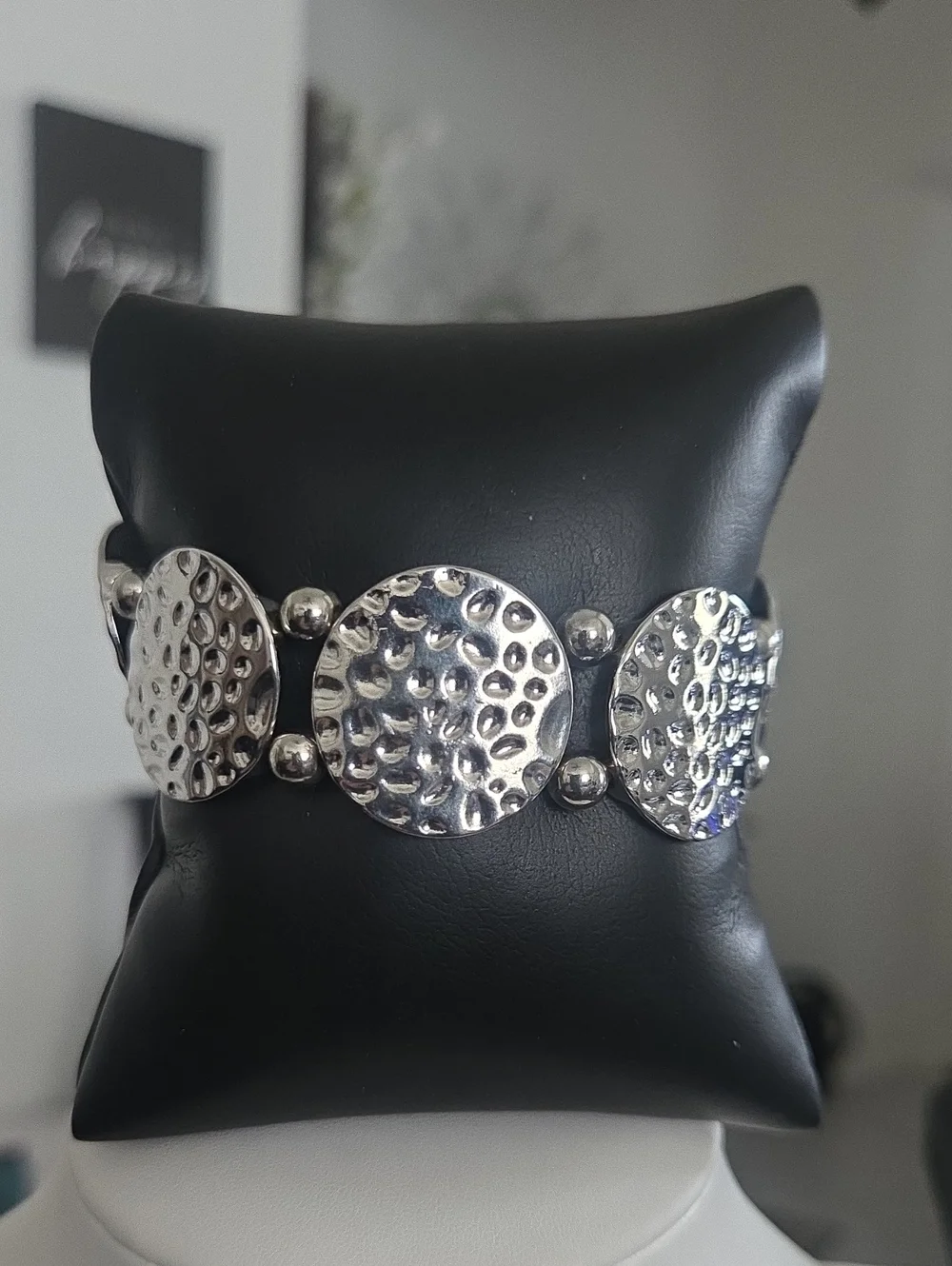 Paparazzi Glisten And Learn Silver Bracelet NWT